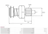 Бендикс стартера Ford Transit/Citroen Jumper 2.2TDCi/2.2HDi 07- (z=12) (PREMIUM LINE) AS AS-PL SD0252P (фото 4)
