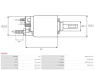Реле стартера втягуюче VW Caddy/Golf 1.2TSI/1.6 04-15 AS AS-PL SS0054 (фото 4)