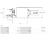 Реле стартера втягуюче (12V) Renault Kangoo 1.6 08- AS AS-PL SS5074 (фото 4)