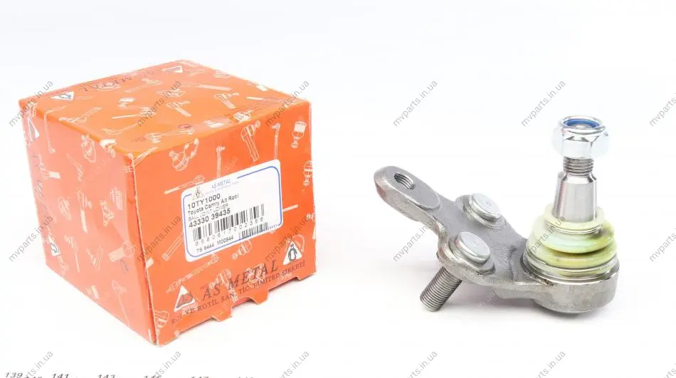 Опора кульова (передня/знизу) Lexus RX 98-03/Toyota Camry -01 ASMETAL 10TY1000 (фото 1)