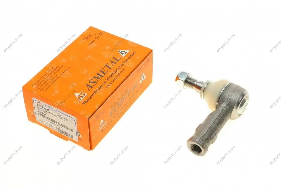 Наконечник тяги рульової Opel Vectra B 95- ASMETAL 17OP4046 (фото 1)