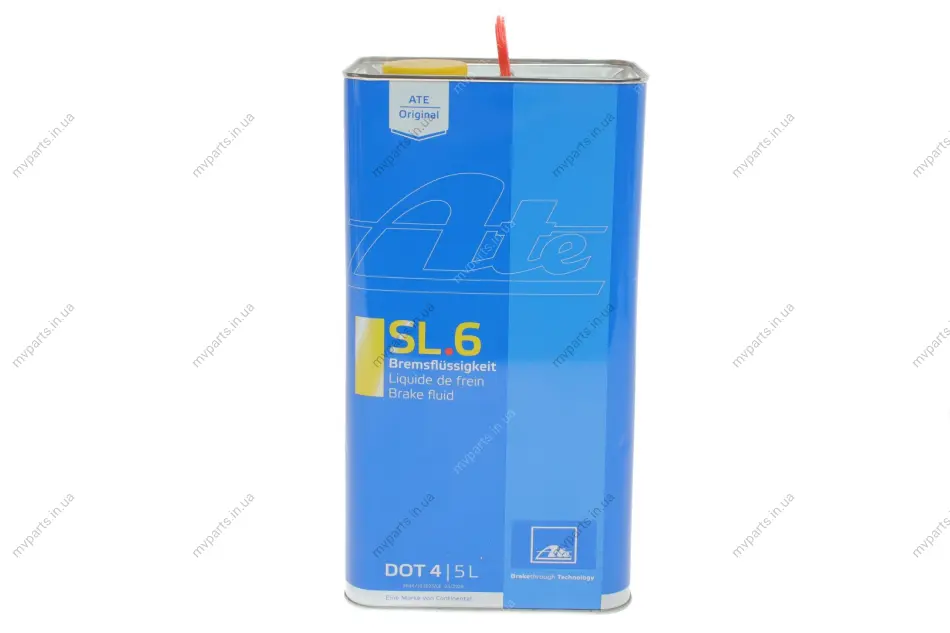 Рідина гальмівна DOT4 (5L) 03.9901-6403.2 ATE 03-9901-6403-2 (фото 1)