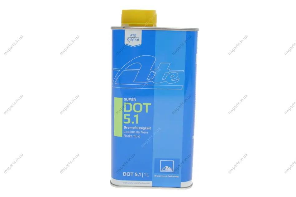 Рідина гальмівна Super DOT 5.1 (1L) 03.9901-6612.2 ATE 03-9901-6612-2 (фото 1)
