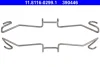 Планка супорта (переднього) прижимна (к-кт) Audi A6 97-05 (Ate) 11.8116-0299.1 ATE 11-8116-0299-1 (фото 2)