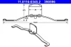 Планка супорта (переднього) прижимна Ford Connect/VW Passat/Audi (к-кт) 11.8116-0345.2 ATE 11-8116-0345-2 (фото 1)