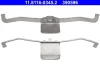Планка супорта (переднього) прижимна Ford Connect/VW Passat/Audi (к-кт) 11.8116-0345.2 ATE 11-8116-0345-2 (фото 2)