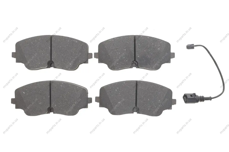 Колодки гальмівні (передні) VW Golf VIII/Tiguan 20- (ZF) (+датчик) 13.0460-2654.2 ATE 13-0460-2654-2 (фото 1)