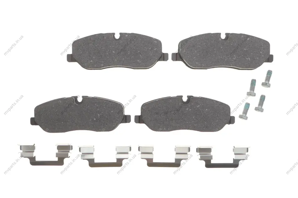 Колодки гальмівні (передні) Land Rover Discovery III/IV 04-18/Range Rover III 02-12/Sport I 05-13 13.0460-2728.2 ATE 13-0460-2728-2 (фото 1)