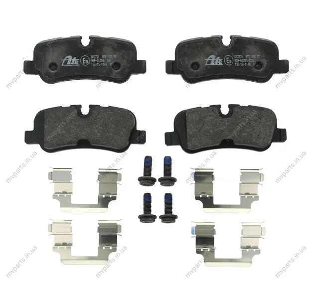 Колодки гальмівні (задні) Land Rover Discovery III/IV 04-18/Range Rover 02-13 13.0460-2731.2 ATE 13-0460-2731-2 (фото 1)