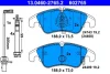 Колодки гальмівні (передні) Audi A6/A7/Q5 08- (Lucas/TRW) (з датчиком) 13.0460-2765.2 ATE 13-0460-2765-2 (фото 1)