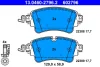 Колодки гальмівні (задні) Audi A4/Q7 15-/A5 09-//Q5 16-/A6 18-/A7/A8/VW Touareg 17- (Lucas/TRW) 13.0460-2796.2 ATE 13-0460-2796-2 (фото 1)