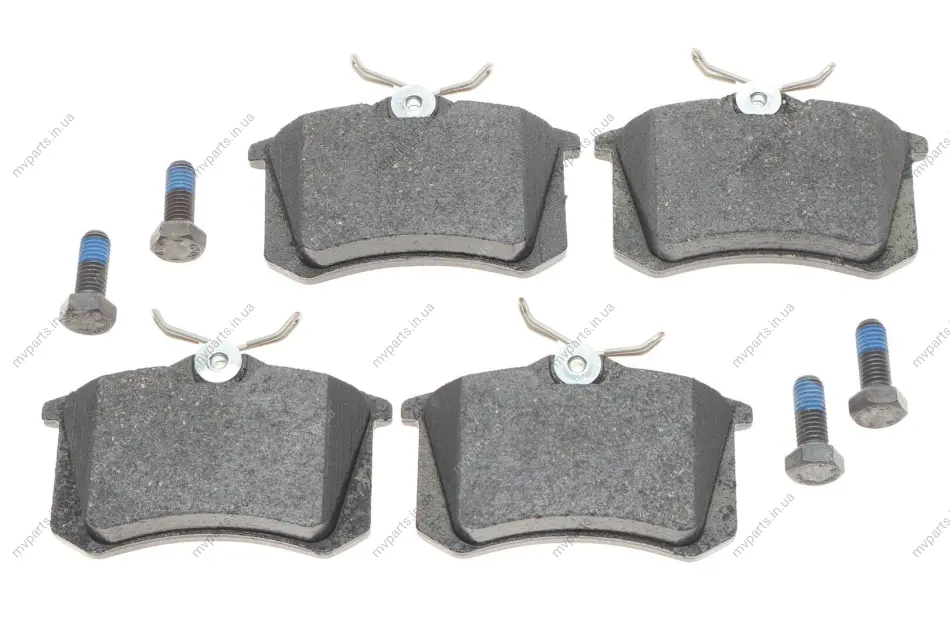 Колодки гальмівні (задні) VW Golf/Passat 83-02 (TRW) (87.6x52.9x16) 13.0460-2886.2 ATE 13-0460-2886-2 (фото 1)