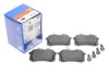 Колодки гальмівні (задні) VW Golf/Passat 83-02 (TRW) (87.6x52.9x16) 13.0460-2886.2 ATE 13-0460-2886-2 (фото 2)
