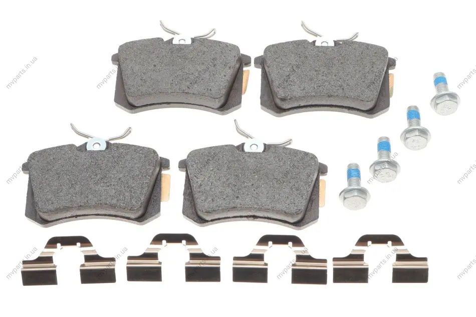 Колодки гальмівні (задні) Audi A4/A6/Skoda SuperB 01-09/Renault Clio 05-14/VW Golf/Passat 84-02 (Lucas/TRW) 13.0460-2894.2 ATE 13-0460-2894-2 (фото 1)