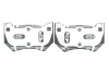 Колодки гальмівні (передні) Audi Q5 16- (Brembo) 13.0460-4700.2 ATE 13-0460-4700-2 (фото 3)