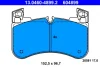 Колодки гальмівні (передні) Land Rover Defender 19-/Discovery 16-/Range Rover 12- 4x4 (Brembo) 13.0460-4899.2 ATE 13-0460-4899-2 (фото 1)