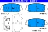 Колодки гальмівні (передні) Hyundai Santa Fe 2.0/2.4 18- 13.0460-5517.2 ATE 13-0460-5517-2 (фото 1)