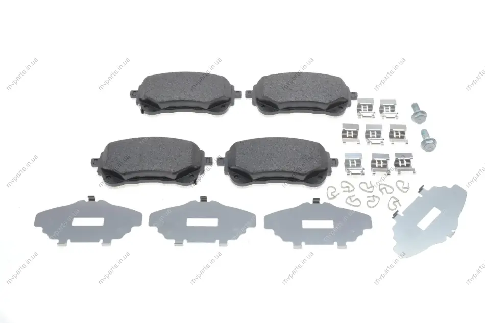 Колодки гальмівні (передні) Toyota Corolla 1.6VVTi/1.8VVTi Hybrid 19- (з аксесуарами) 13.0460-5535.2 ATE 13-0460-5535-2 (фото 1)