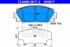 Колодки гальмівні (передні) Toyota Prius 08- 13.0460-5617.2 ATE 13-0460-5617-2 (фото 1)