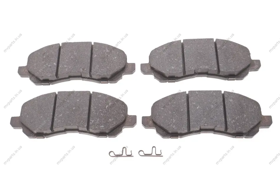 Колодки гальмівні (передні) Mitsubishi Lancer 00-/Outlander 06- (Akebono) 13.0460-5760.2 ATE 13-0460-5760-2 (фото 1)