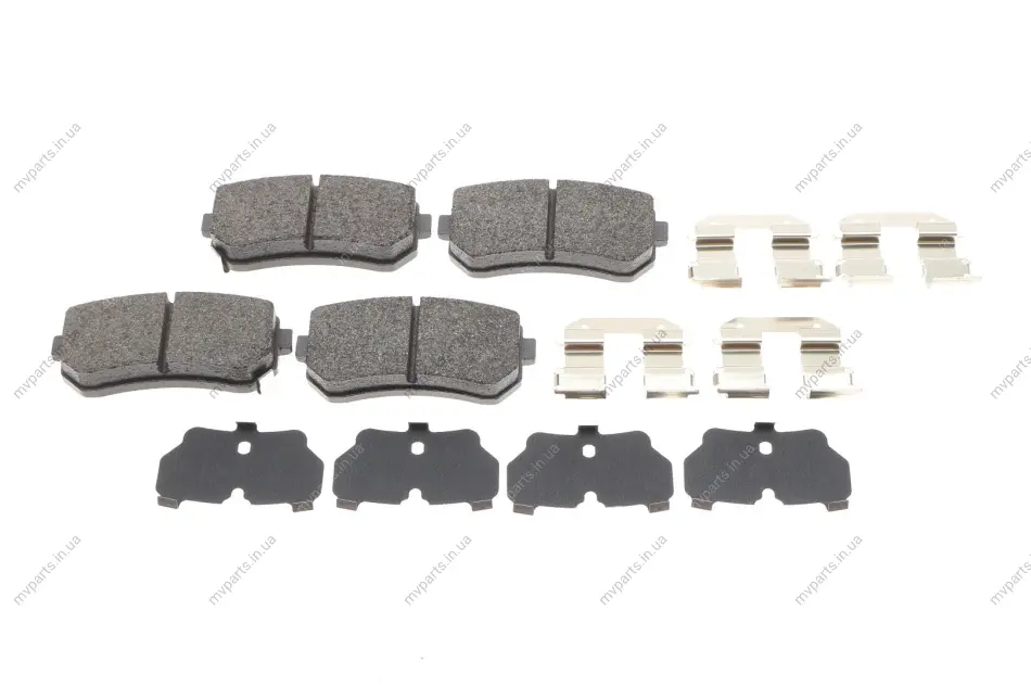 Колодки гальмівні (задні) Hyundai Accent/I20/I30/Ix35/Sonata/Kia Ceed/Rio/Sportage 1.2-3.3 05- (Mando) 13.0460-5780.2 ATE 13-0460-5780-2 (фото 1)