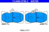 Колодки гальмівні (передні) Lexus GS/ IS С/III 05-/ RC 14- 13.0460-5789.2 ATE 13-0460-5789-2 (фото 1)