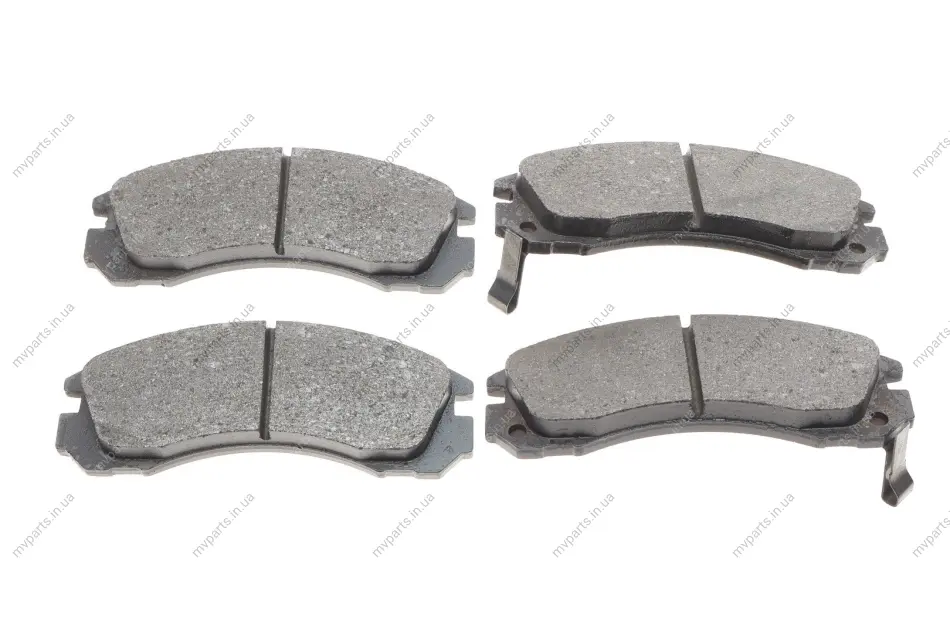 Колодки гальмівні (передні) Mitsubishi Outlander 03-/Lancer 94-/Galant/Pajero 88-03/Peugeot 4007 07- (Akebono) 13.0460-5958.2 ATE 13-0460-5958-2 (фото 1)