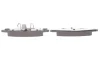 Колодки гальмівні (передні) VW T4 92-03/T5 03-15/T6 15-/Multivan T5/T6 03- (+датчик) 13.0460-7236.2 ATE 13-0460-7236-2 (фото 4)