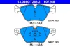 Колодки гальмівні (передні) BMW 5 (F10/F11) 09- (Ate) 13.0460-7268.2 ATE 13-0460-7268-2 (фото 1)