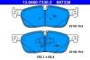 Колодки гальмівні (передні) Land Rover Discovery/Range Rover 2.0D 11- (Ate) 13.0460-7330.2 ATE 13-0460-7330-2 (фото 1)