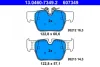 Колодки гальмівні (задні) BMW 1 (F40)/2 (F44) 19-/X2 (F39) 18- B48 A20 13.0460-7349.2 ATE 13-0460-7349-2 (фото 1)