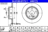 Диск гальмівний (задній) MB A-class (W176)/B-class (W246/W242)/CLA (C117) 12- (276x9) (з покриттям) 24.0109-0173.1 ATE 24-0109-0173-1 (фото 1)