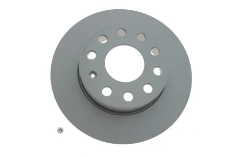 Диск гальмівний (задній) Audi A3/Skoda Octavia/VW Caddy/Golf/Touran 03-15 (256х12) (з покр) (повний) 24.0112-0158.1 ATE 24-0112-0158-1