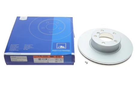 Диск гальмівний (передній) BMW 3 (E90/E91/E93) 05-11/X1 (E84) 09- (312x24) (з покриттям) (вент) 24.0124-0203.1 ATE 24-0124-0203-1