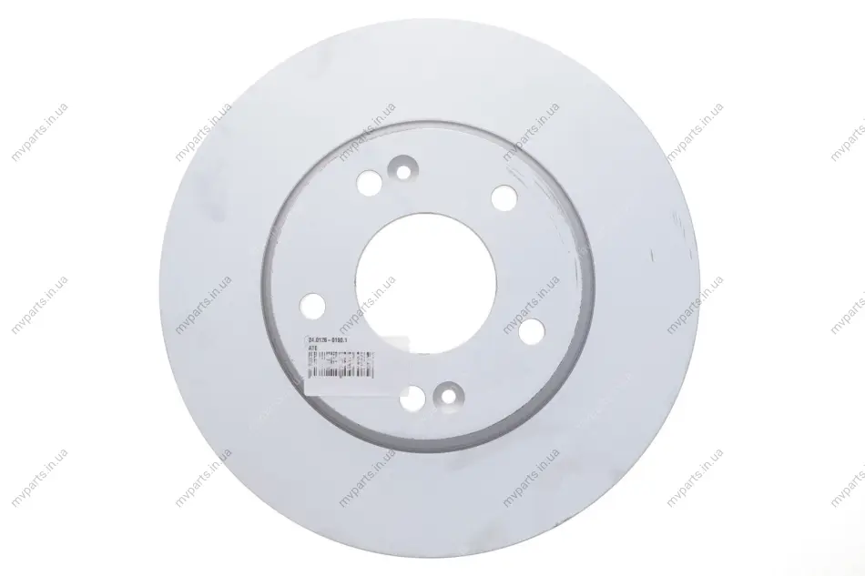 Диск гальмівний (передній) Hyundai Tucson 04-/ix20 10-/i30/Kia Cee\'d 06- (280x26) (з покриттям) (вент.) 24.0126-0150.1 ATE 24-0126-0150-1 (фото 1)