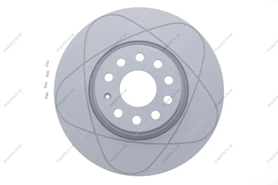 Диск гальмівний (передній) VW Caddy/Skoda Octavia 03- (312x25) PowerDisc 24.0325-0158.1 ATE 24-0325-0158-1 (фото 1)