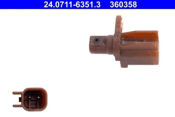 Датчик ABS (задній) Ford Tourneo Connect/Transit Connect 13- 24.0711-6351.3 ATE 24-0711-6351-3 (фото 1)