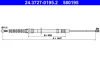 Трос ручника VW Golf V/Audi A3/Skoda Octavia 97-13 (L=1447mm) 24.3727-0195.2 ATE 24-3727-0195-2 (фото 1)