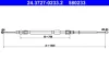 Трос ручника BMW 3 (E90) 04-11 (1535/755mm) 24.3727-0233.2 ATE 24-3727-0233-2 (фото 1)