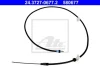 Трос ручника (задній) (R) Ford S-Max/Galaxy 06-15 (L=2071mm) 24.3727-0677.2 ATE 24-3727-0677-2 (фото 2)