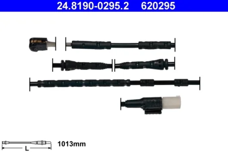 Датчик зносу гальмівних колодок (передніх) BMW Z4 (E89) 05-15 (L=1013mm) 24.8190-0295.2 ATE 24-8190-0295-2