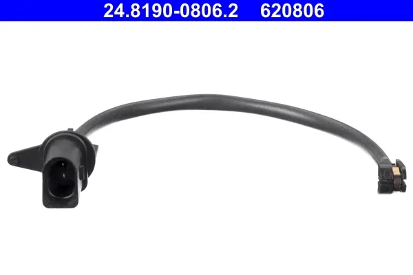 Датчик зносу гальмівних колодок (передніх/L) Audi Q5 08- (L=257mm) 24.8190-0806.2 ATE 24-8190-0806-2 (фото 1)