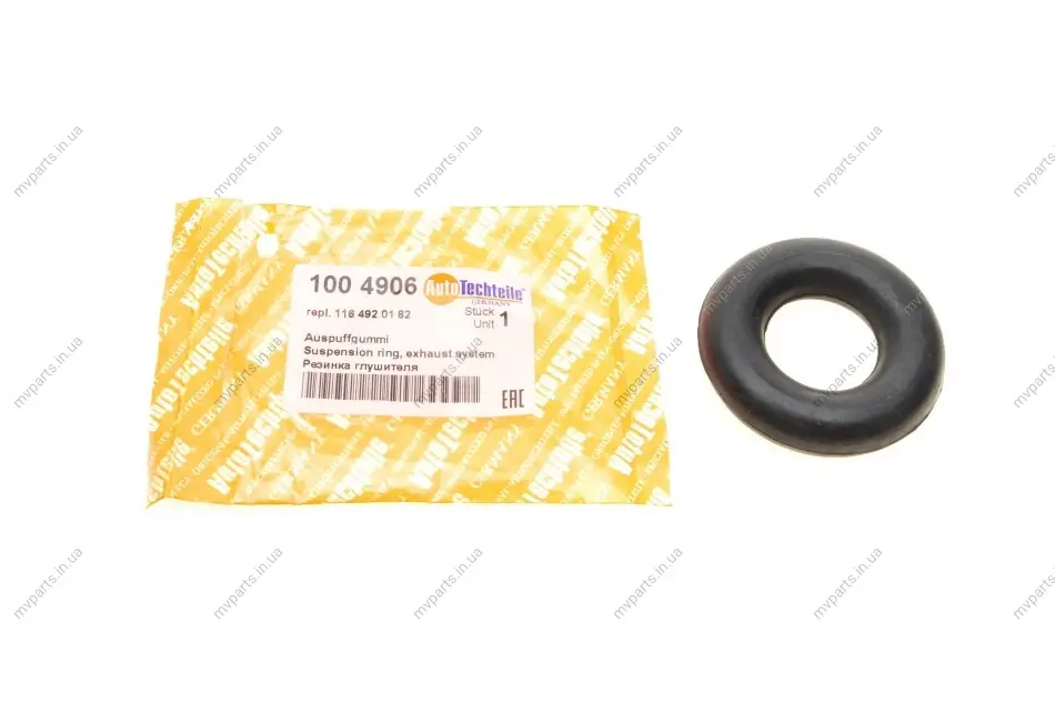 Гумка глушника MB/Audi 100/A6/Citroen Jumper/Fiat Ducato/Iveco Daily II -02 100 4906 AUTOTECHTEILE 100-4906 (фото 1)