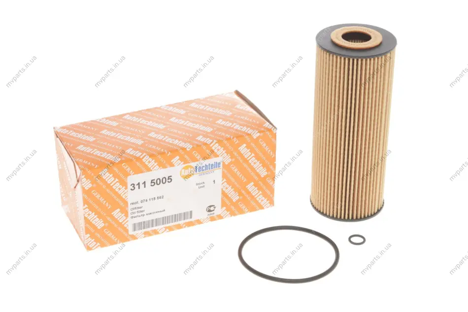 Фільтр масляний VW LT 96-/Crafter 06- 2.5TDI (1150.05) 311 5005 AUTOTECHTEILE 311-5005 (фото 1)