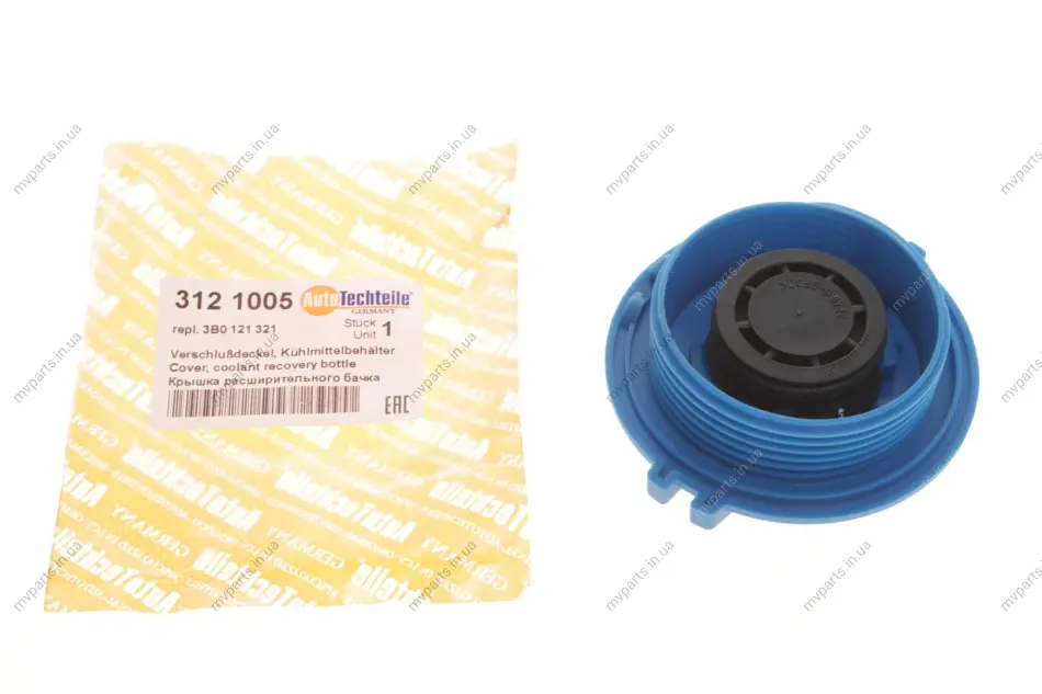 Кришка бачка розширювального VW Caddy 03- /Crafter/T5 (1210.05) 312 1005 AUTOTECHTEILE 312-1005 (фото 1)