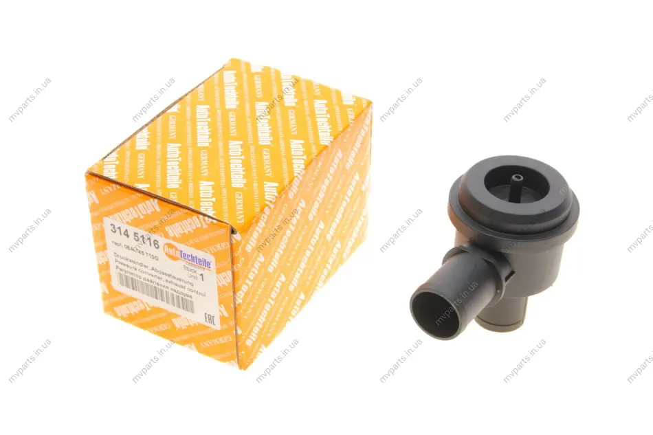 Клапан регулювання тиску турбіни Audi A4/A6/VW Golf IV 1.8 T 96-05 314 5116 AUTOTECHTEILE 314-5116 (фото 1)