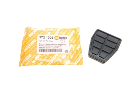 Накладка педалі гальма/зчеплення VW T4 90-03 372 1005 AUTOTECHTEILE 372-1005