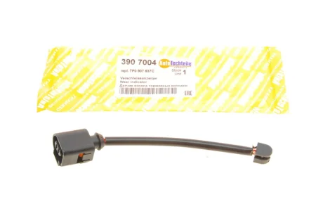 Датчик зносу гальмівних колодок (задніх) VW Touareg 10-/Porsche Cayenne/Panamera 09- 390 7004 AUTOTECHTEILE 390-7004