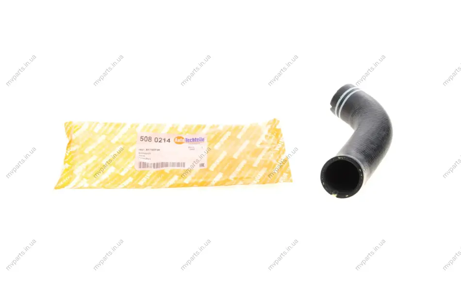 Патрубок інтеркулера Fiat Doblo 1.3 Multijet 05- 508 0214 AUTOTECHTEILE 508-0214 (фото 1)