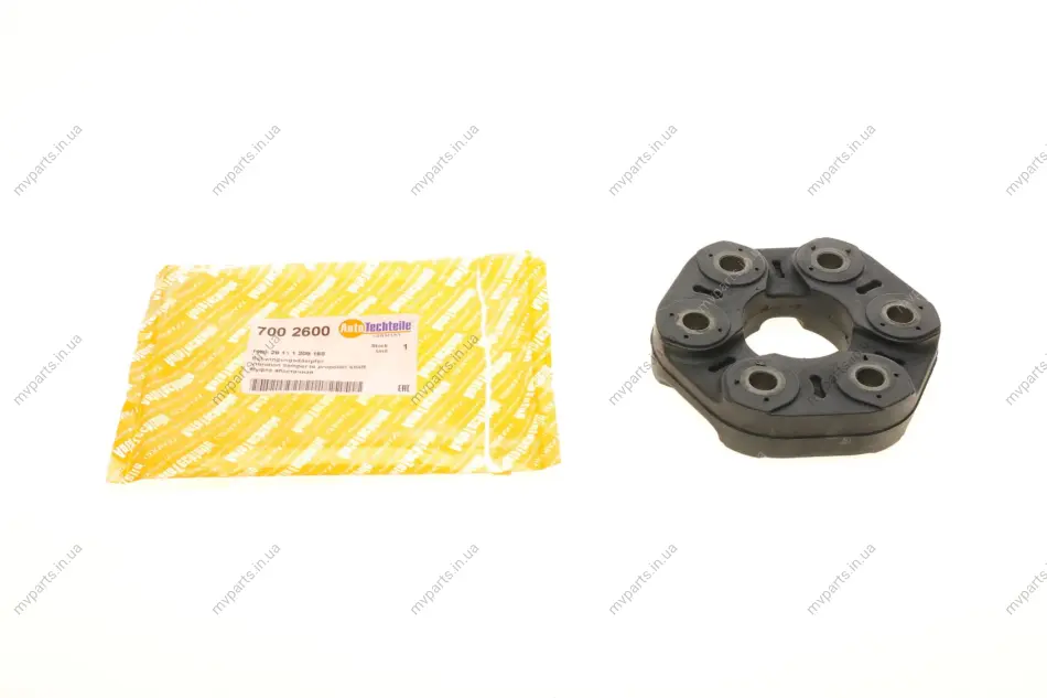 Муфта кардана еластична BMW 3/4/5/7/X1/X3/X4/X5/X6 00- (50x135x30) 700 2600 AUTOTECHTEILE 700-2600 (фото 1)